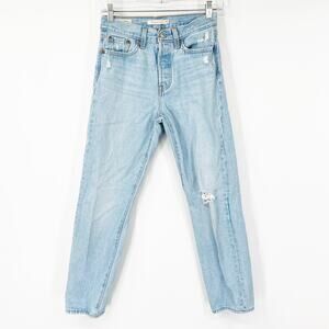 Levi’s Wedgie Straight Button Fly Jeans